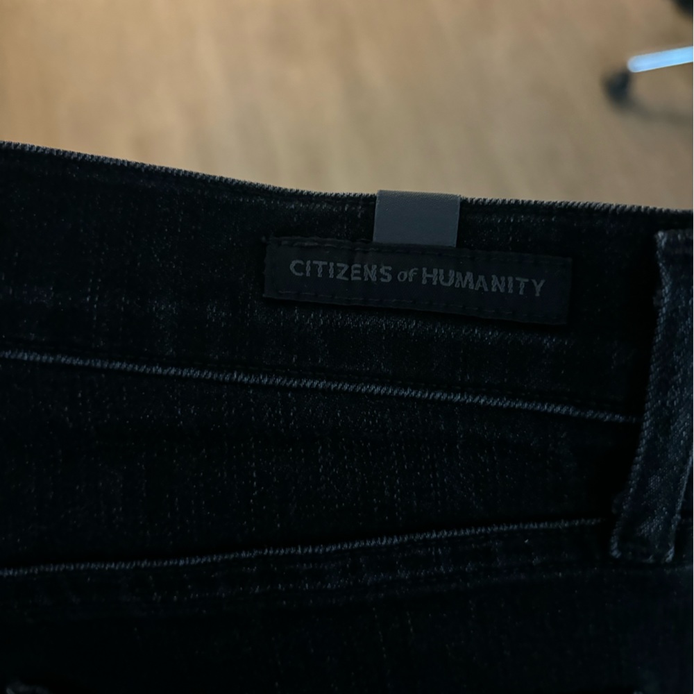 Citizen of humanity black jeans (size 24) - Picture 4 of 5